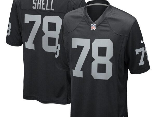 Art Shell Las Vegas Raiders Nike Game Retired Player Jersey - Black