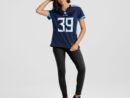 Darrell Baker Jr Tennessee Titans Nike Women's  Game Jersey -  Navy