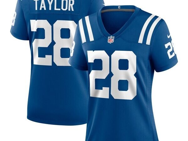 Jonathan Taylor Indianapolis Colts Nike Women's Game Jersey - Royal