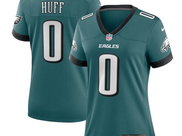 Bryce Huff Philadelphia Eagles Nike Women's Team Game Jersey - Midnight Green