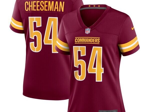 Camaron Cheeseman Washington Commanders Nike Women's  Game Jersey -  Burgundy