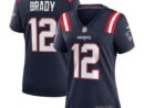 Tom Brady New England Patriots Nike Women's Retired Game Jersey - Navy