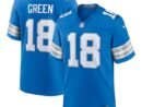 Antoine Green Detroit Lions Nike Team Game Jersey -  Blue
