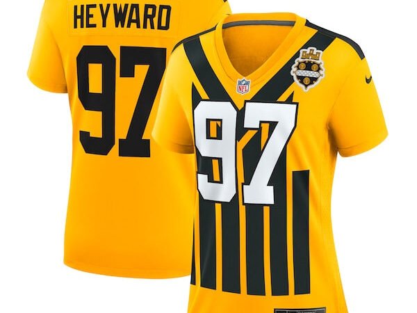 Cameron Heyward Pittsburgh Steelers Nike Women's Alternate 1933 Throwback Game Jersey - Gold