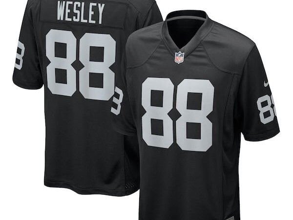 Antoine Wesley Las Vegas Raiders Nike Team Game Jersey -  Black