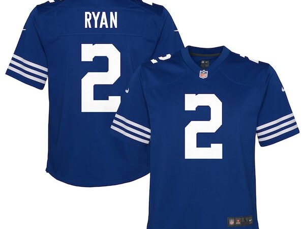 Matt Ryan Indianapolis Colts Nike Youth Alternate Game Jersey - Royal/White