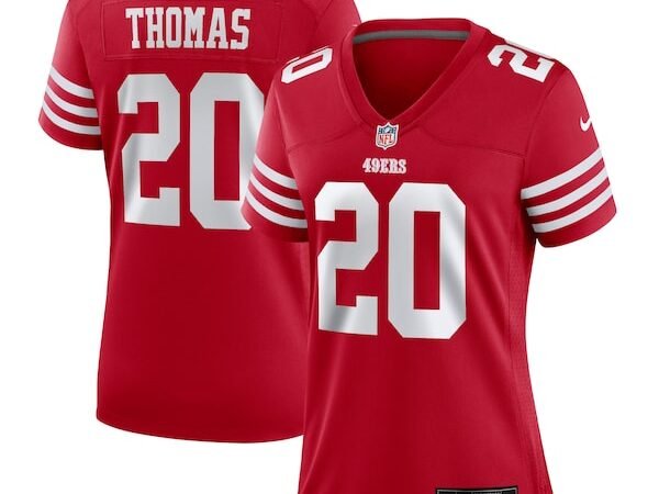 Ambry Thomas San Francisco 49ers Nike Women's Game Jersey - Scarlet