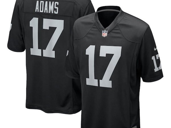 Davante Adams Las Vegas Raiders Nike Game Jersey - Black/White