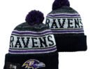 BALTIMORE RAVENS KNIT HAT