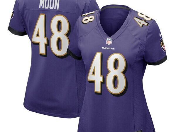Jeremiah Moon Baltimore Ravens Nike Women's Game Player Jersey - Purple