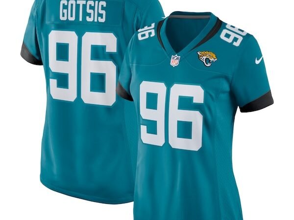 Adam Gotsis Jacksonville Jaguars Nike Women's Game Jersey - Teal/Black