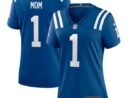 Number 1 Mom Indianapolis Colts Nike Women's Game Jersey - Royal
