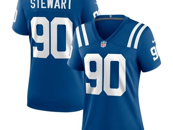 Grover Stewart Indianapolis Colts Nike Women's Game Jersey - Royal/Blue