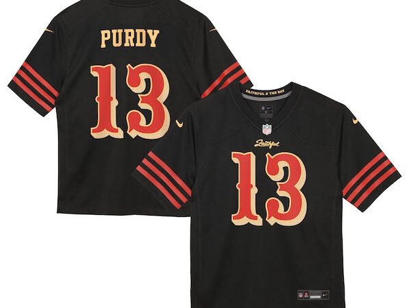 Brock Purdy San Francisco 49ers Nike Toddler 2025 Rivalries Collection Game Jersey - Black