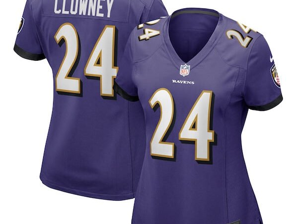 Jadeveon Clowney Baltimore Ravens Nike Women's  Game Jersey -  Purple