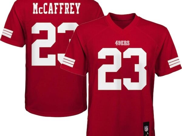 Christian McCaffrey San Francisco 49ers Preschool Replica Player Jersey - Scarlet