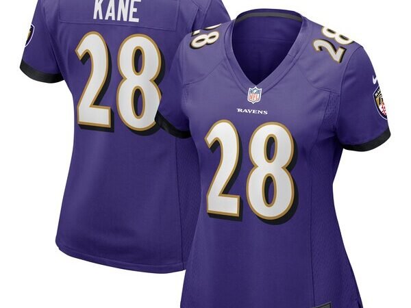 Sanoussi Kane Baltimore Ravens Nike Women's Game Jersey - Purple