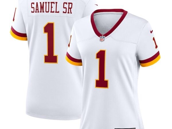 Deebo Samuel Sr Washington Commanders Nike Women's Game Super Bowl Era Jersey - White