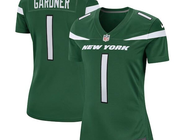 Ahmad Sauce Gardner New York Jets Nike Women's Player Jersey - Green/White