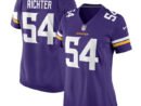 Bo Richter Minnesota Vikings Nike Women's Team Game Jersey -  Purple