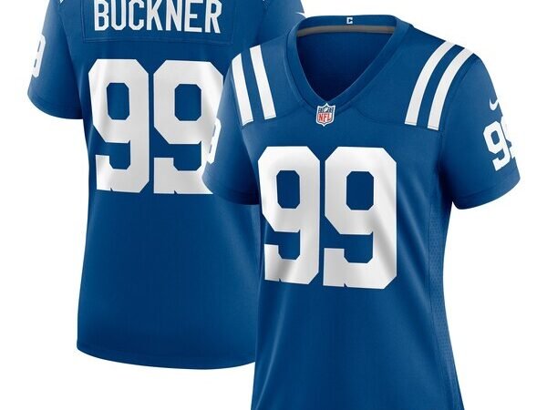 DeForest Buckner Indianapolis Colts Nike Women's Game Player Jersey - Royal/Blue