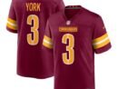 Cade York Washington Commanders Nike  Game Jersey -  Burgundy