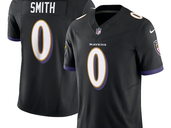 Roquan Smith Baltimore Ravens Nike Alternate Vapor F.U.S.E. Limited Jersey - Black/Purple