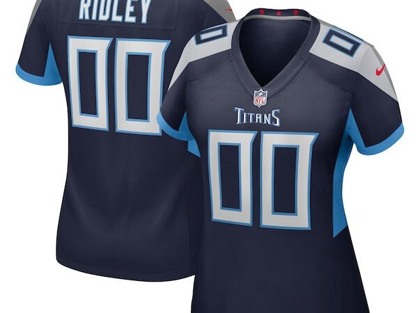 Calvin Ridley Tennessee Titans Nike Women's Game Player Jersey - Navy