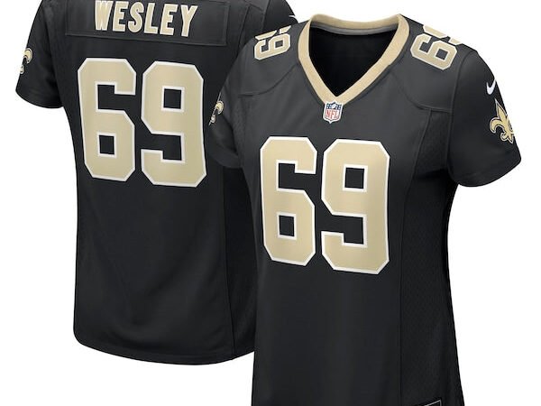 Barry Wesley New Orleans Saints Nike Women's Team Game Jersey -  Black