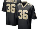 Anthony Johnson New Orleans Saints Nike Team Game Jersey -  Black