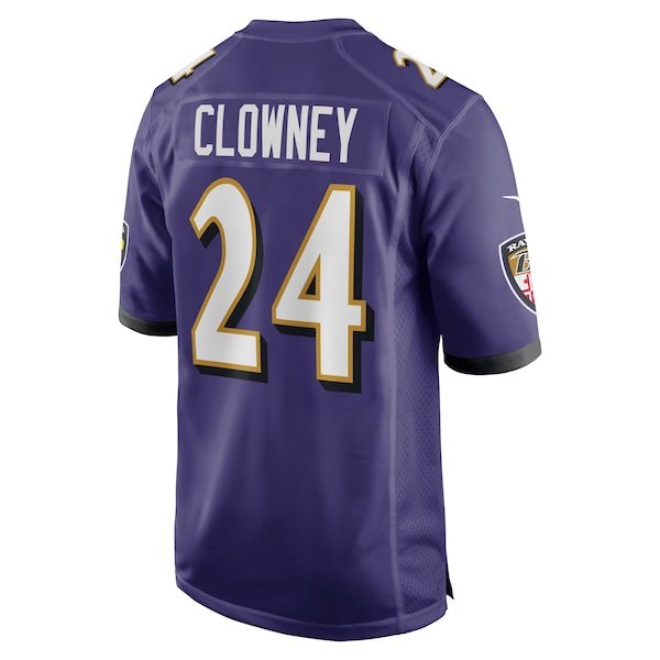 Jadeveon Clowney Baltimore Ravens Nike Game Jersey - Purple