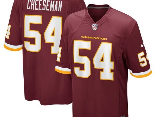 Camaron Cheeseman Washington Football Team Nike Game Jersey - Burgundy