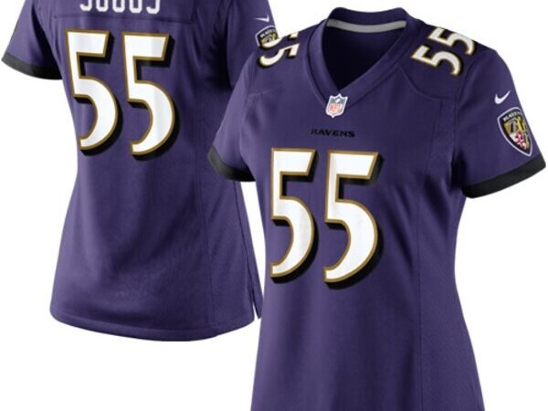 Women's Baltimore Ravens Terrell Suggs Nike Purple Limited Jersey