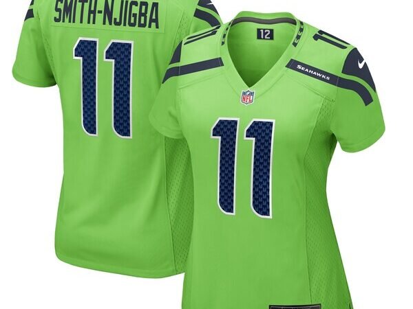 Jaxon Smith-Njigba Seattle Seahawks Nike Women's Game Jersey - Neon Green