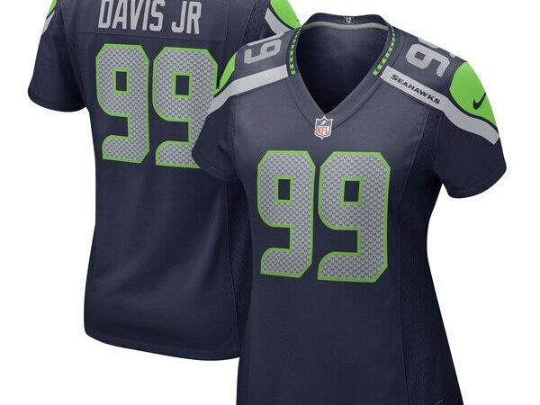 Carl Davis Jr. Seattle Seahawks Nike Women's  Game Jersey -  Navy