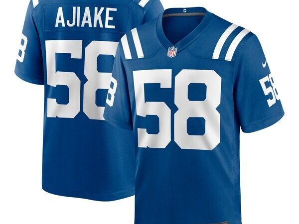 Austin Ajiake Indianapolis Colts Nike Game Jersey -  Royal