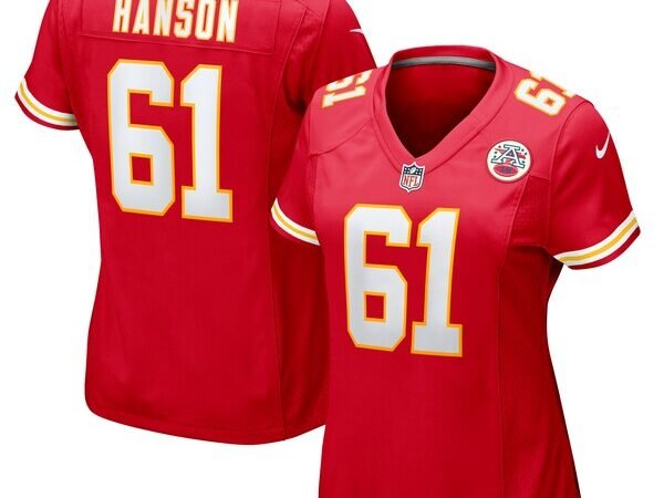 C.J. Hanson Kansas City Chiefs Nike Women's  Game Jersey -  Red