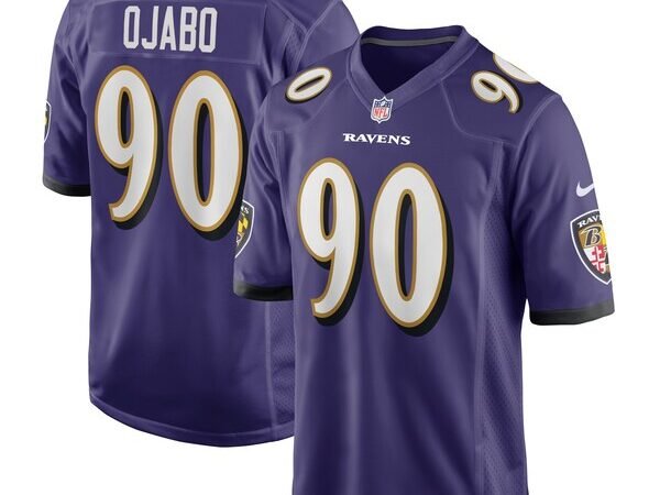 David Ojabo Baltimore Ravens Nike Player Game Jersey - Purple