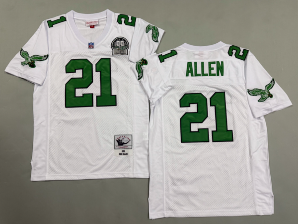 Eric Allen Philadelphia Eagles Authentic Throwback Retired Player Jersey