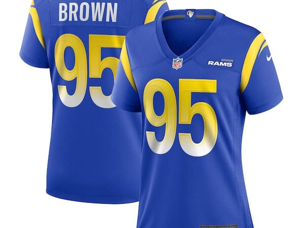 Bobby Brown III Los Angeles Rams Nike Women's Team Game Jersey -  Royal