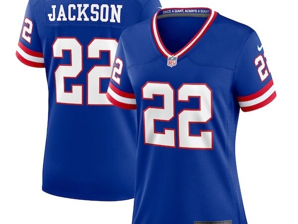 Adoree' Jackson New York Giants Nike Women's Classic Player Game Jersey - Royal
