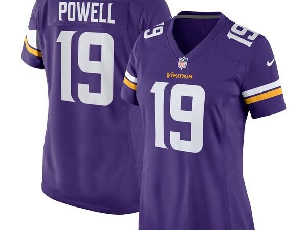 Brandon Powell Minnesota Vikings Nike Women's Game Jersey - Purple