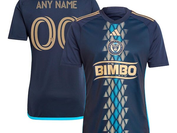 Philadelphia Union adidas 2024 The XV Kit Replica Custom Jersey – Navy