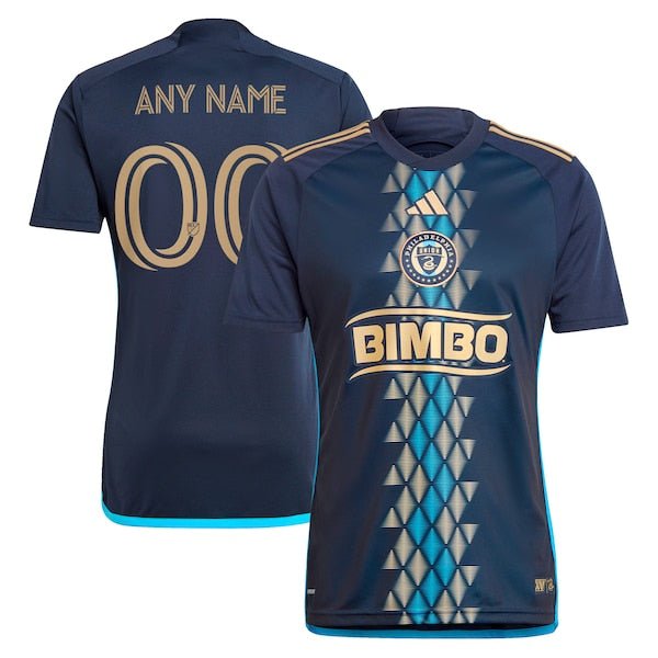 Philadelphia Union adidas 2024 The XV Kit Replica Custom Jersey – Navy