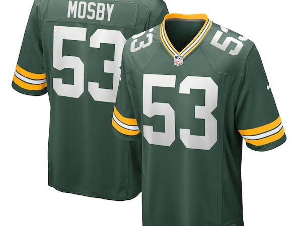 Arron Mosby Green Bay Packers Nike Team Game Jersey -  Green