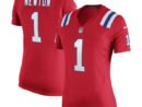 Cam Newton New England Patriots Nike Women's Alternate Game Jersey - Red/Navy