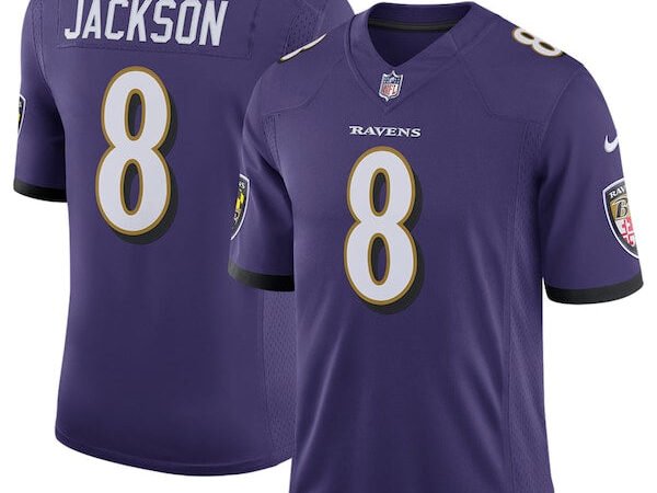 Lamar Jackson Baltimore Ravens Nike Speed Machine Limited Jersey - Purple
