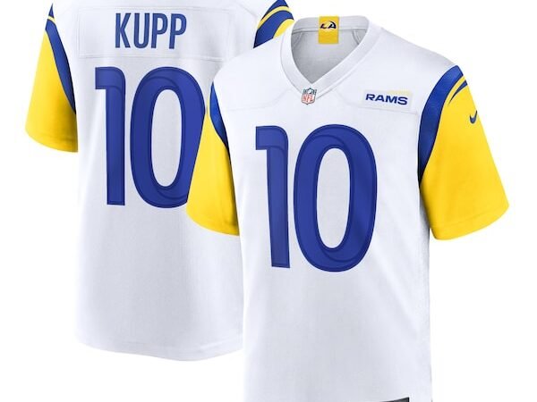 Cooper Kupp Los Angeles Rams Nike Alternate Game Jersey - White/Cream/Royal