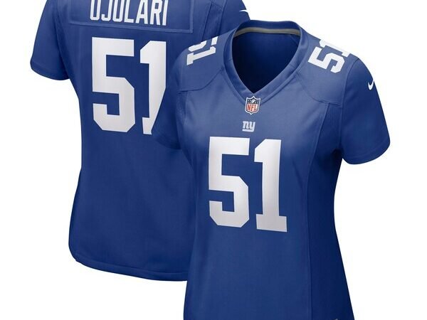 Azeez Ojulari New York Giants Nike Women's Game Player Jersey - Royal
