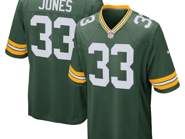 Aaron Jones Green Bay Packers Nike Game Jersey - Green